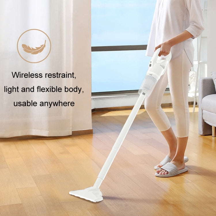 3 In 1 Home Car Handheld Wireless High-Power Vacuum Cleaner - White
