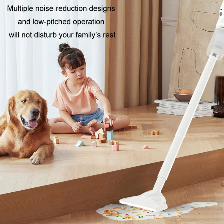 3 In 1 Home Car Handheld Wireless High-Power Vacuum Cleaner - White