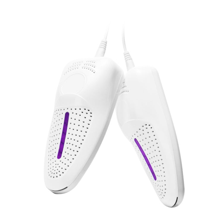 Electric Shoe Dryer with UV Sterilization Powered By 5V USB - White