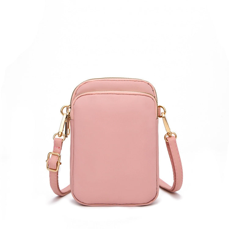 Crossbody Mobile Phone Bag Mini Vertical Coin Purse For Women Back Headphone Hole Design