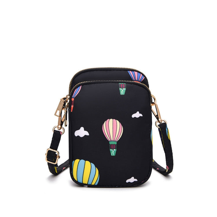 Crossbody Mobile Phone Bag Mini Vertical Coin Purse For Women Back Headphone Hole Design