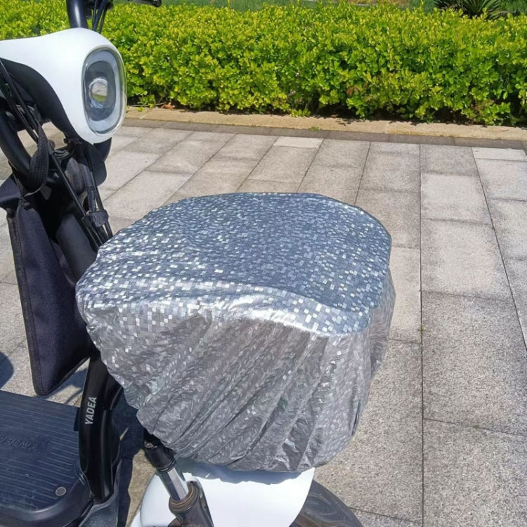 Battery Car Front Basket Rain Cover Bicycle Basket Waterproof Bag Universal, Size: Large