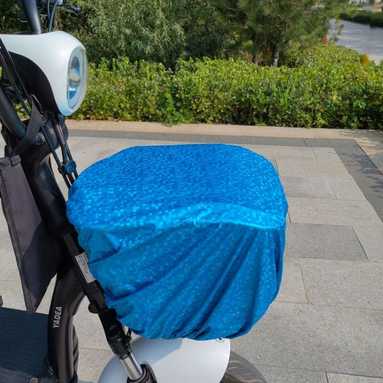 Battery Car Front Basket Rain Cover Bicycle Basket Waterproof Bag Universal, Size: Super Large
