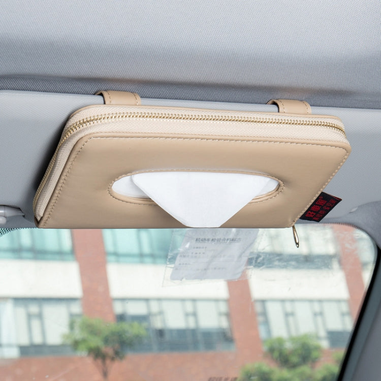 Car Sun Visor Skylight Hanging Tissue Box
