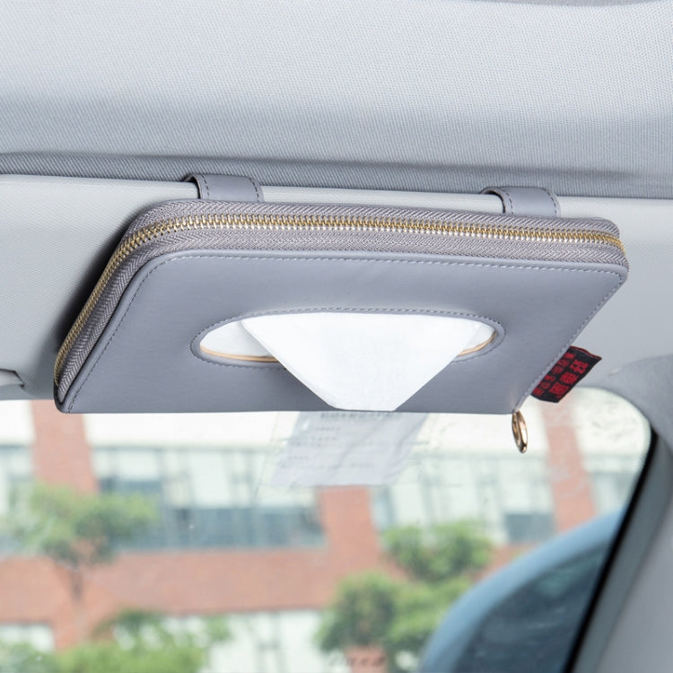 Car Sun Visor Skylight Hanging Tissue Box