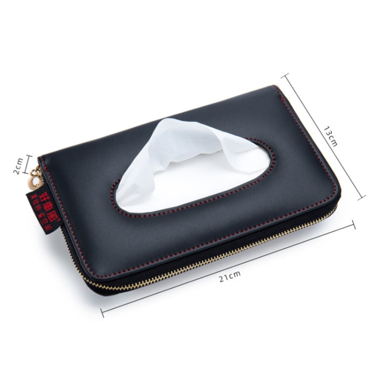Car Sun Visor Skylight Hanging Tissue Box