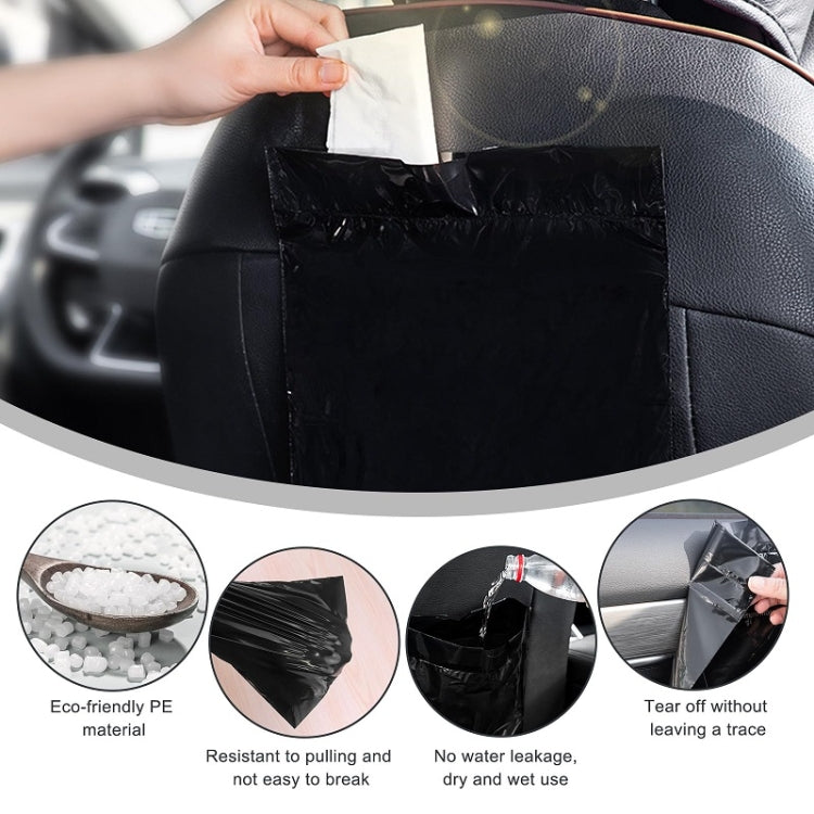 Mini Sticky Car Garbage Bag Disposable Vomiting Bag - 20pcs
