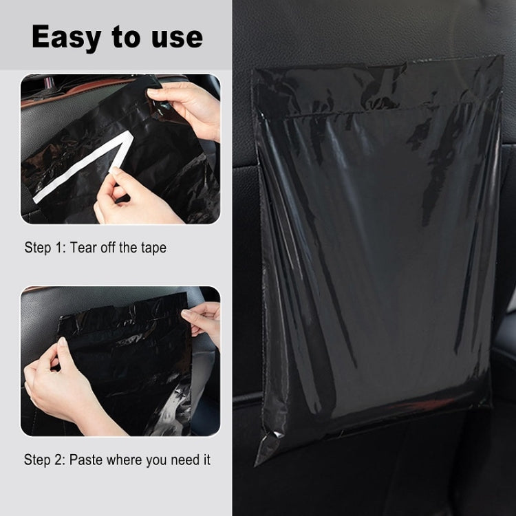 Mini Sticky Car Garbage Bag Disposable Vomiting Bag - 20pcs
