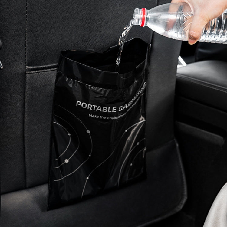 Mini Sticky Car Garbage Bag Disposable Vomiting Bag - 20pcs