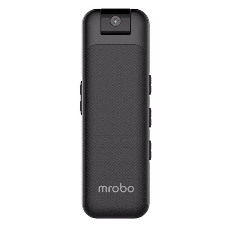 Mrobo D3 1080P Rotating Camera HD Infrared Night Recording Pen, Size: No Memory - Black