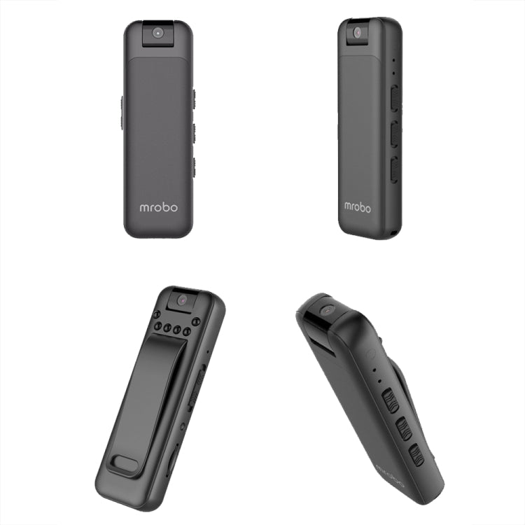 Mrobo D3 1080P Rotating Camera HD Infrared Night Recording Pen, Size: 32GB - Black