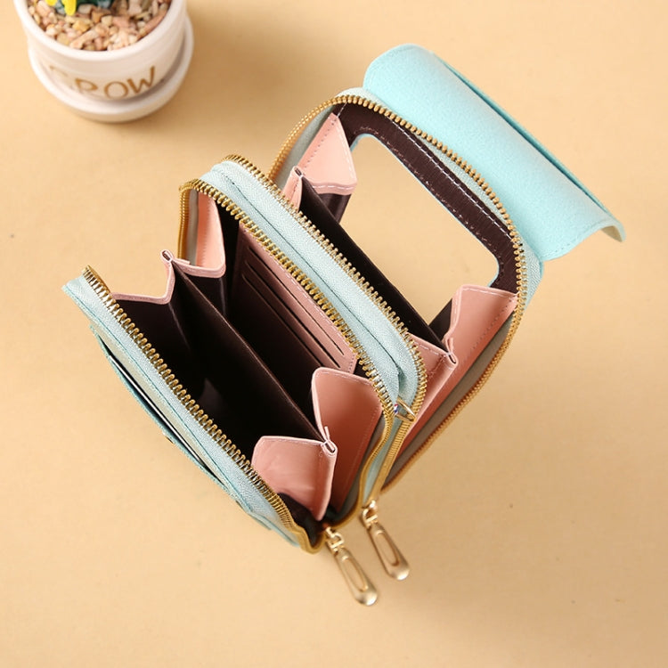 Touch Screen Crossbody Mobile Phone Bag Multifunctional Zipper Coin Purse
