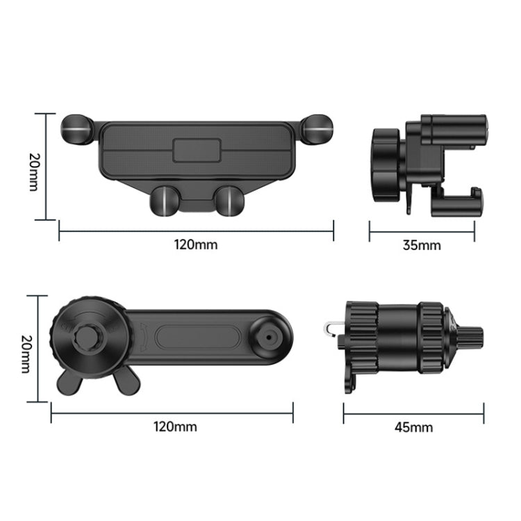 Car Mobile Phone Holder Navigation Air Outlet Support Fixed Bracket