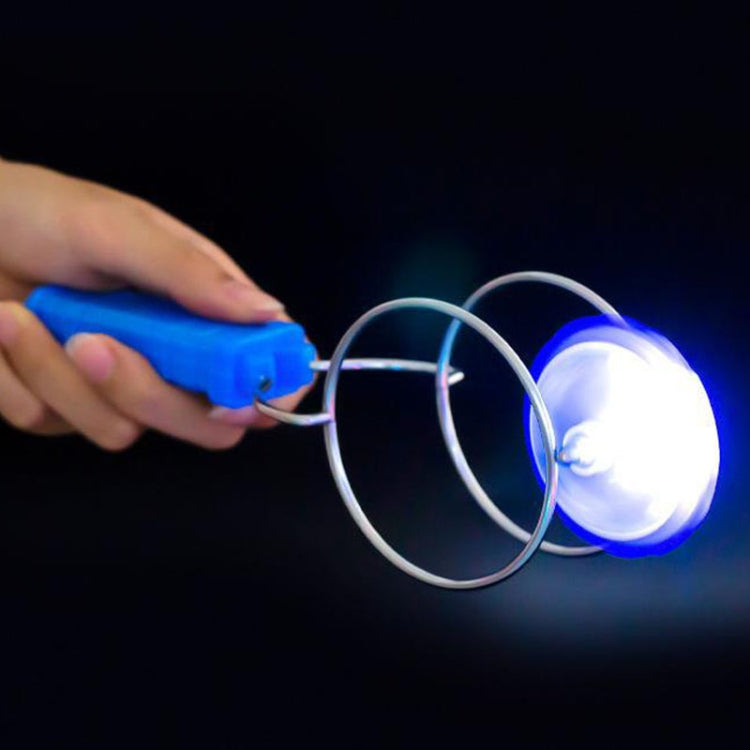 Light-emitting Magnetic Gyro Toys Magic Track Gyro Children Toy Yo-yo Balls - Random Color