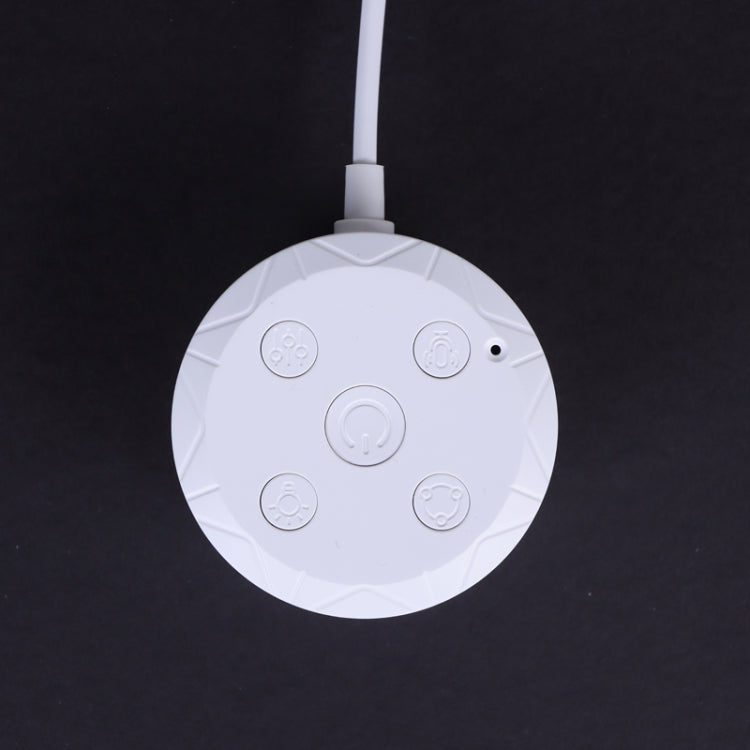 JSK-P30 9 Sections Smart WiFi Bluetooth Splicing Atmosphere Light Sound Control Constellation Light Support Amazon Alexa / Google Assistant / DuerOS AU Plug - White