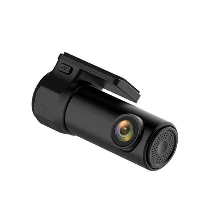 S600 1080P Wifi Dash Cam 170 Degree Wide Angle Lens Hidden Car Driving Recorder - Black