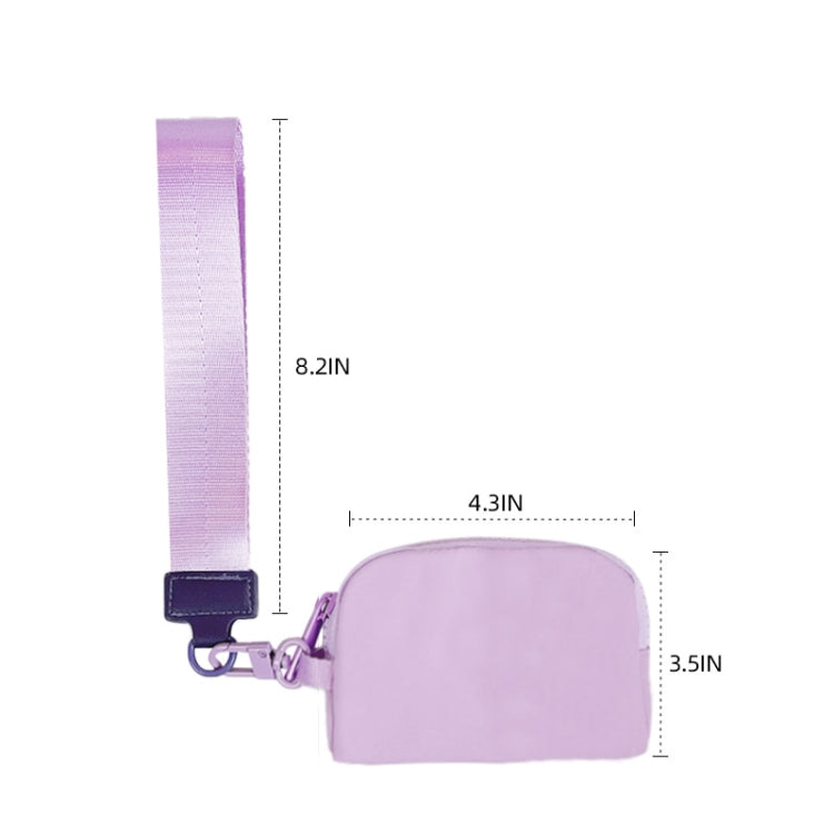 2-in-1 Portable Wrist Bag Card Holder Mini Coin Storage Bag