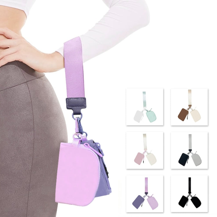 2-in-1 Portable Wrist Bag Card Holder Mini Coin Storage Bag
