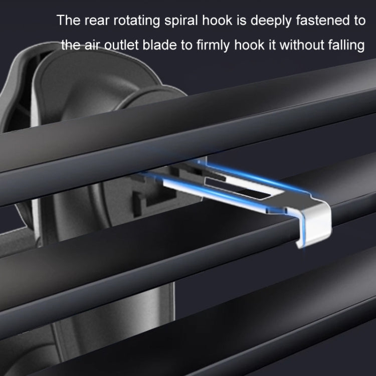 Car Multifunctional 360-degree Rotating Mobile Phone Holder - Air Outlet Model