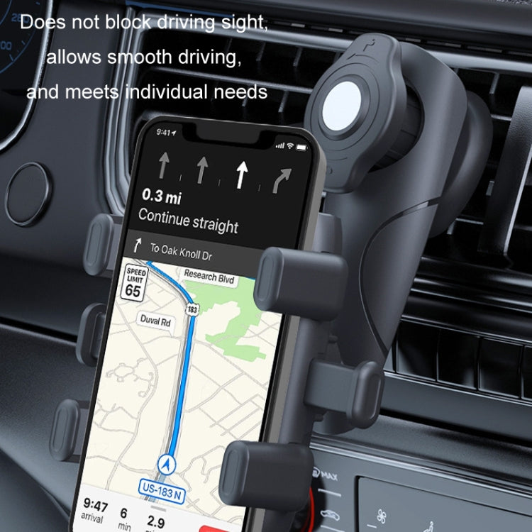 Car Multifunctional 360-degree Rotating Mobile Phone Holder - Air Outlet Model