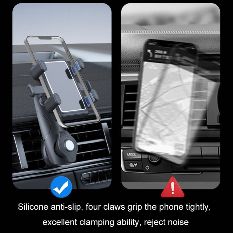 Car Multifunctional 360-degree Rotating Mobile Phone Holder - Air Outlet Model
