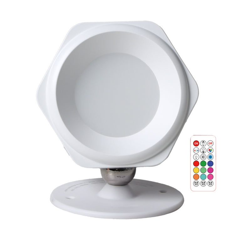 JSK-C38 Rechargeable Double Side Lighted Magnetic Wall Lamp Remote Control Night Light
