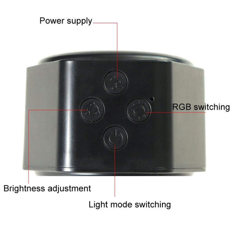 JSK-C38 Rechargeable Double Side Lighted Magnetic Wall Lamp Remote Control Night Light