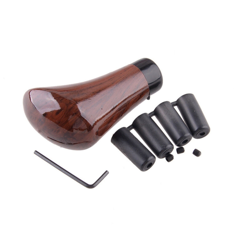 Walnut Car Shift Lever Handle Gear Head - Wood Grain