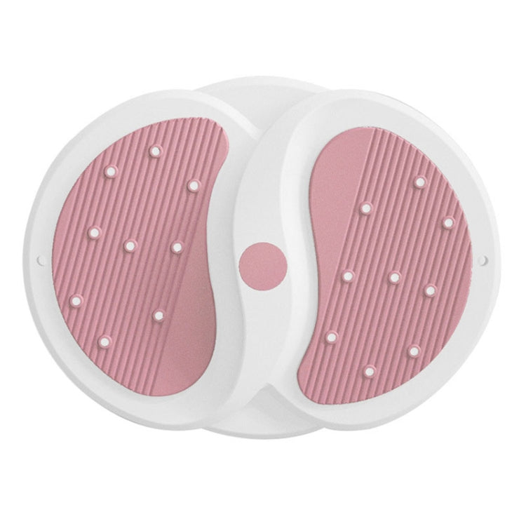 Mute Waist Twisting Disk Home Magnets Exercise Waist Sports Fitness Equipment, Color: Pink