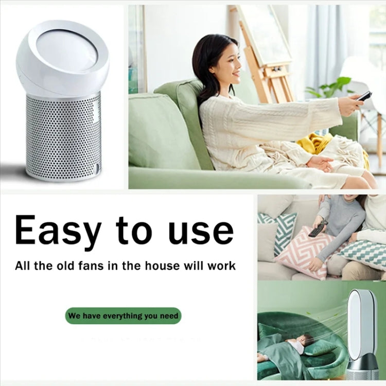 For Dyson BP01 Air Purifier Bladeless Fan Remote Control - Style 9 Silver