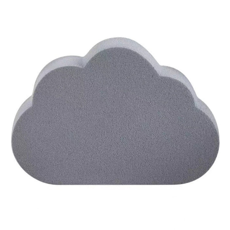 Clouds Type Absorbent Sponge Cleaner Bathroom Washbasin Limescale Preventive Cleaning Brush - Gray