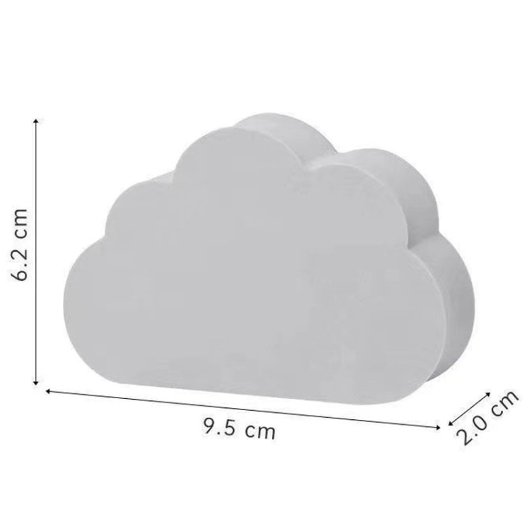 Clouds Type Absorbent Sponge Cleaner Bathroom Washbasin Limescale Preventive Cleaning Brush - Gray