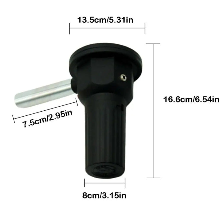 5V DC Grill Blower Outdoor Barbecue Accessories With USB Cable - Black