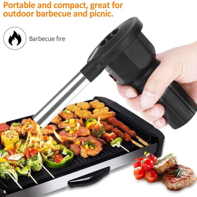 5V DC Grill Blower Outdoor Barbecue Accessories With USB Cable - Black
