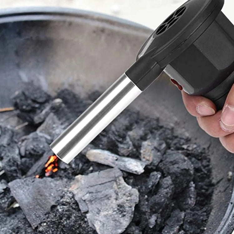 5V DC Grill Blower Outdoor Barbecue Accessories With USB Cable - Black