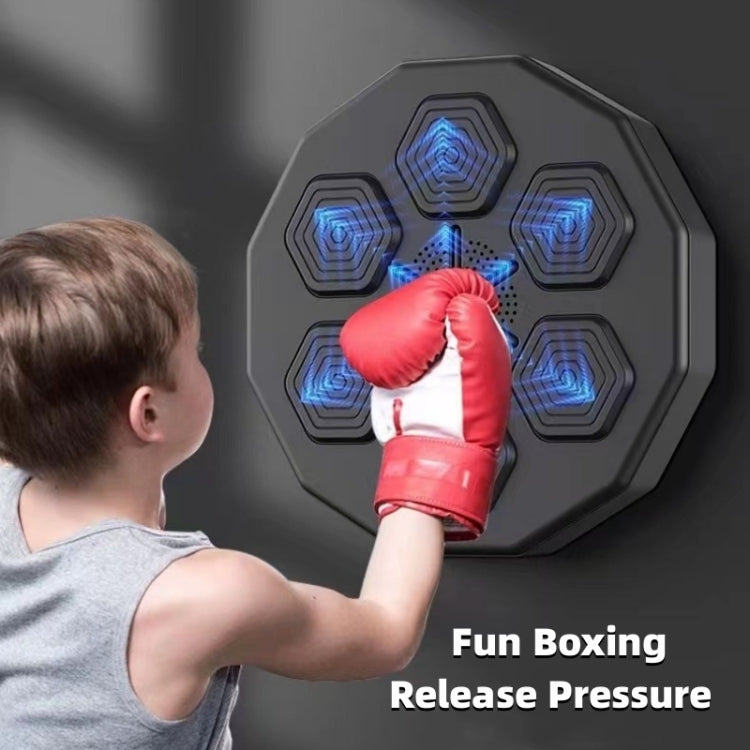 Bluetooth Intelligent Music Boxing Trainer Wall Mounted Electronic Boxing Practice With Children Gloves
