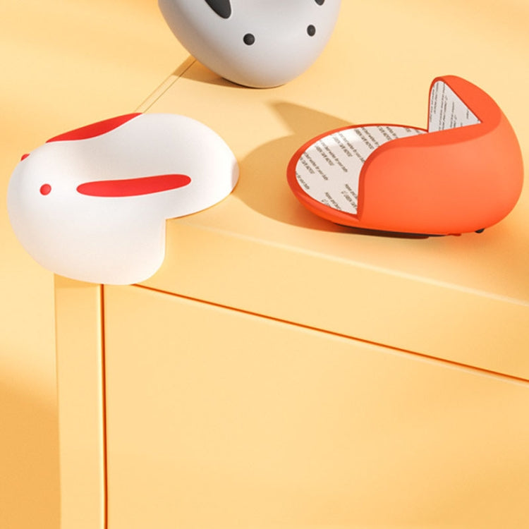 2pcs /Set Rabbit Children Anti-Bump Silicone Corner Guard Table Corner Protective Cover
