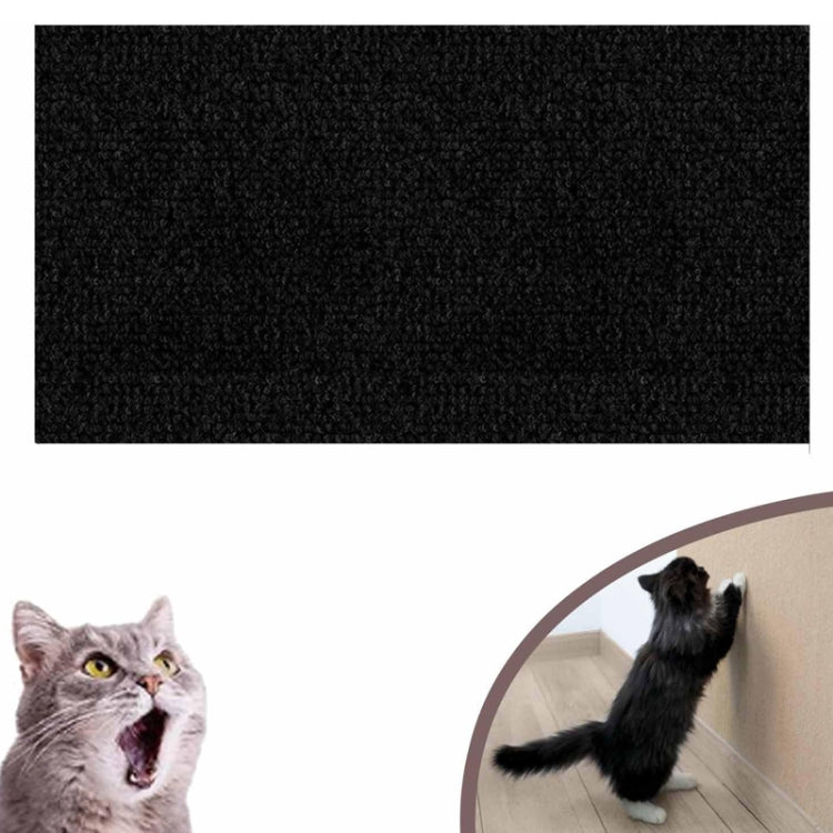 30 x 100cm Trimmable Self-Adhesive Cat Scratching Mat DIY Climbing Cat Scratcher