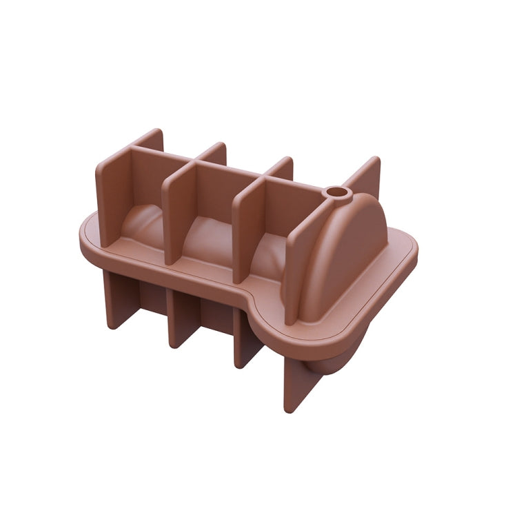 Small Spoof Ice Lattice Mold With Lid Whiskey Ice Maker Self-Sealing Silicone Ice Molds