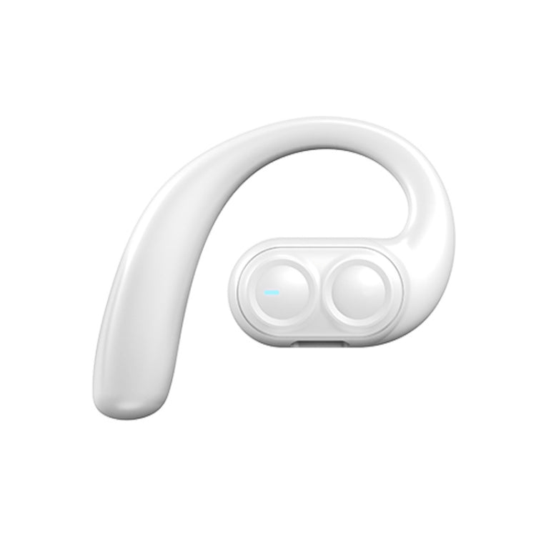 LX09 Single Ear Dual Speaker Stereo OWS On-Ear Bluetooth Earphone