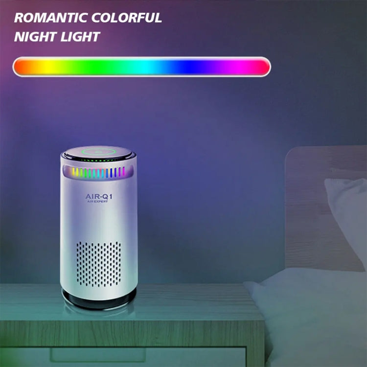Car Negative Ion Air Purifier Odor Removal Aromatherapy
