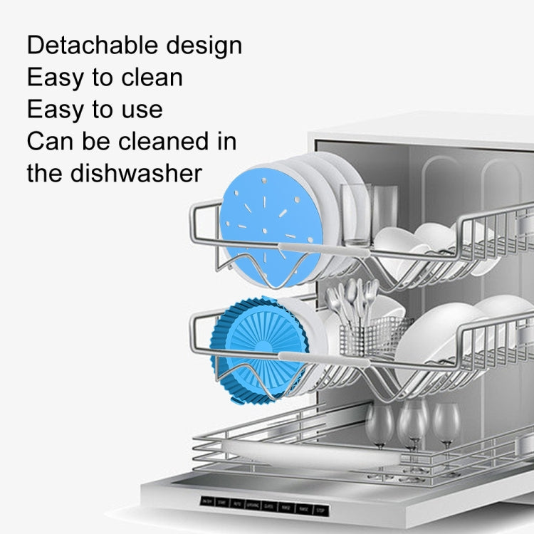 Double-layer Large Size for 8.5-10 inch Air Fryer Silicone Insulated Liner Baking Pan Thickened Cake Molds
