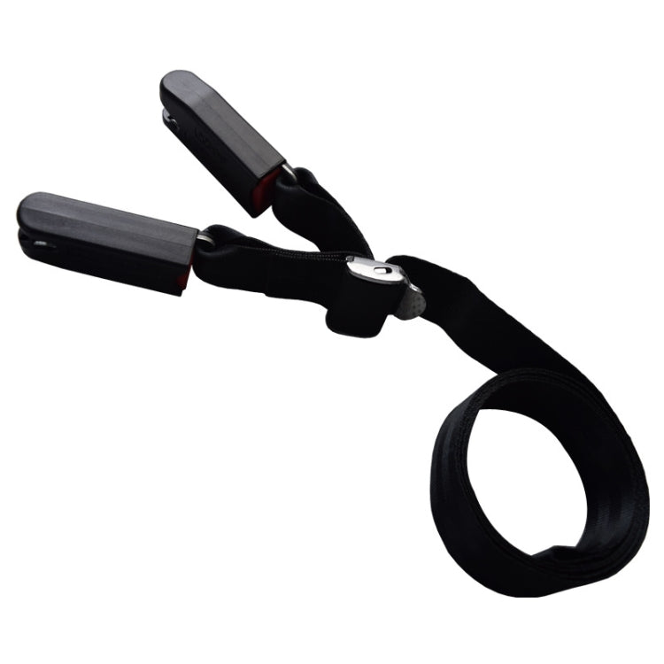 ISOFIX Interface Connection Belt Car Child Safety Seat Belt - Black