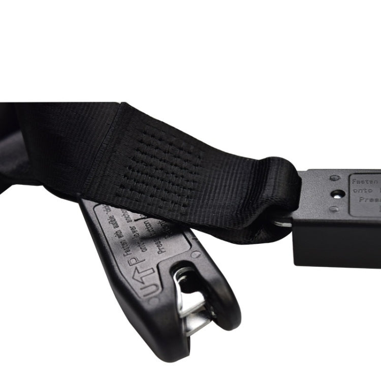 ISOFIX Interface Connection Belt Car Child Safety Seat Belt - Black