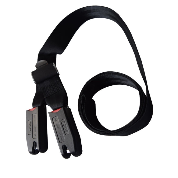 ISOFIX Interface Connection Belt Car Child Safety Seat Belt - Black
