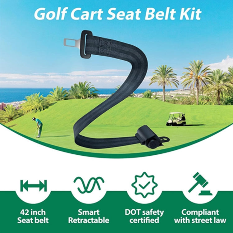 Automobile Two-point Safety Belt Automatic Semi-enclosed Retractor - 20cm Semi-enclosed Base