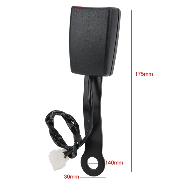 Car Seat Belt Socket with Alarm Wire Base - Q19