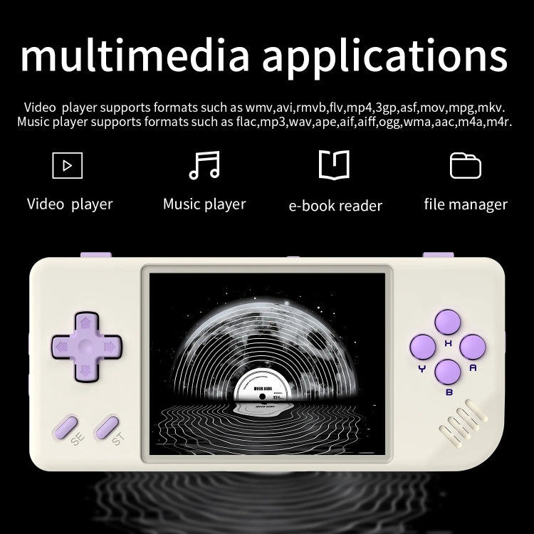 ANBERNIC RG28XX Retro Handheld Game Console 2.83-Inch IPS Screen Linux OS 64GB+128GB
