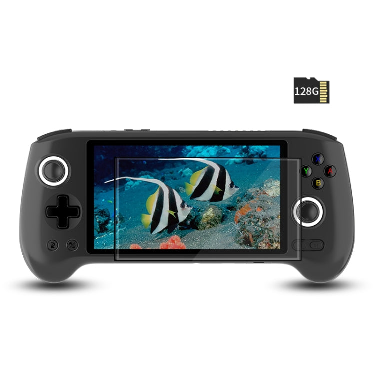 ANBERNIC RG556 Handheld Game Console Android 13 System 5.48-Inch AMOLED Screen WIFI Bluetooth Game Player 128GB+128GB