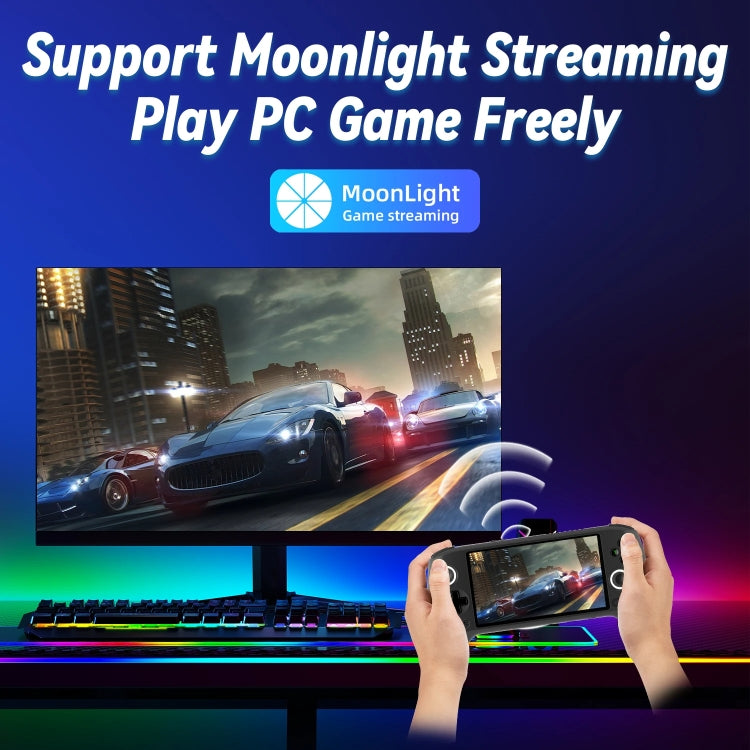 ANBERNIC RG556 Handheld Game Console Android 13 System 5.48-Inch AMOLED Screen WIFI Bluetooth Game Player 128GB+128GB